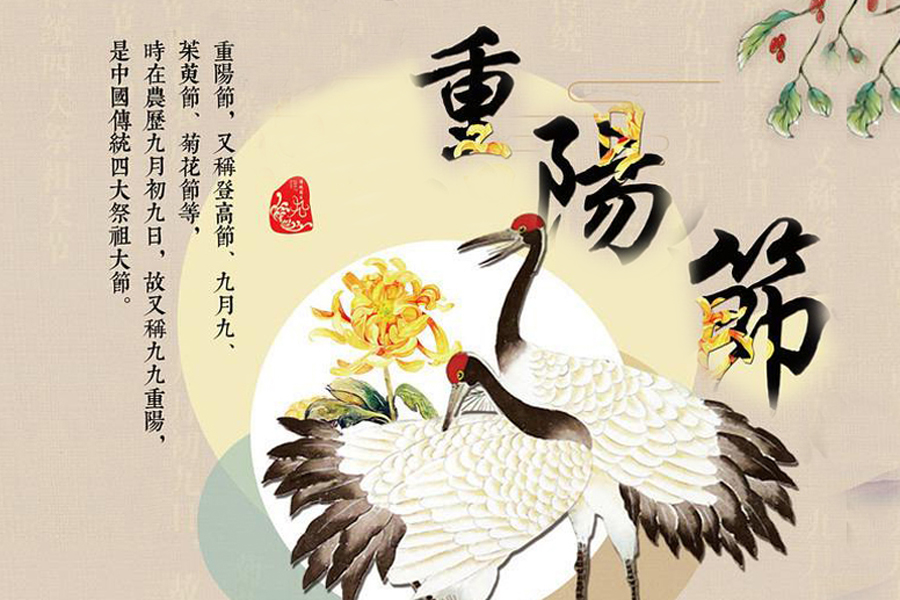 九九重陽節(jié)，祝老人健康長壽，愿家人幸福安康